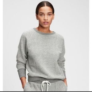 Gap Marled Crewneck Sweatshirt - Large - Tall